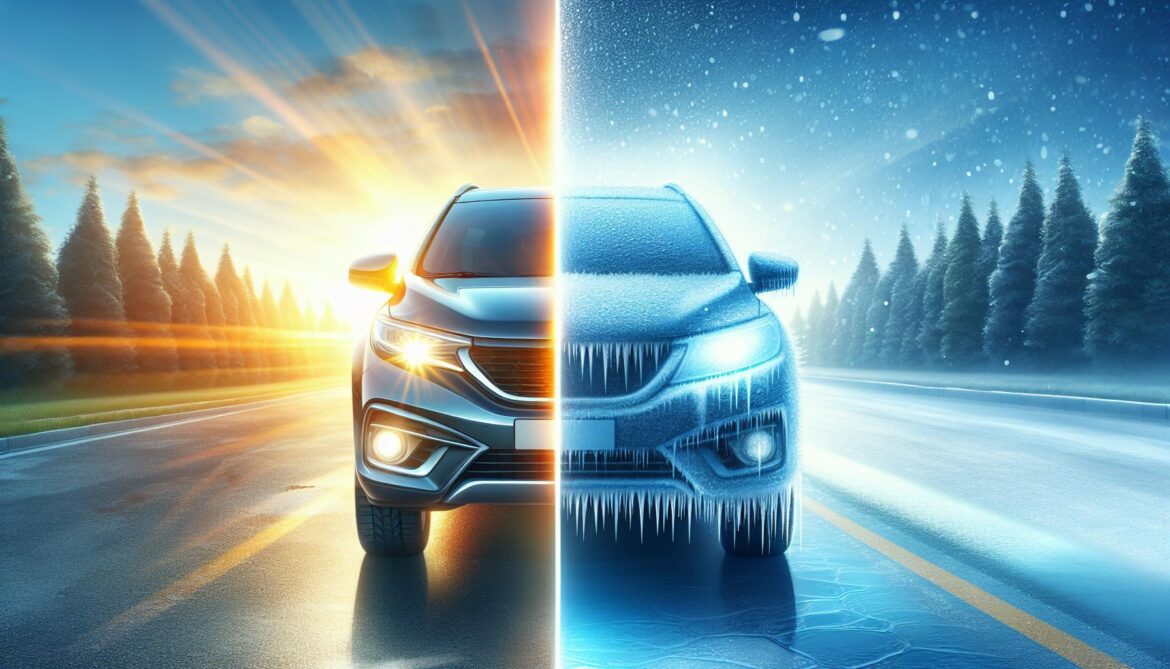 Co psuje lakier bardziej: słońce czy mróz?